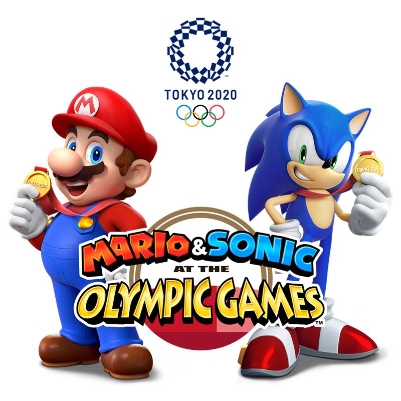 Front Cover for Mario & Sonic at the Olympic Games: Tokyo 2020 (Nintendo Switch) (download release)