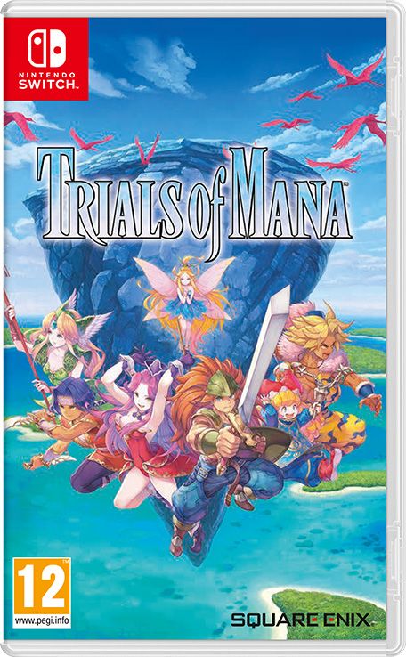 Front Cover for Trials of Mana (Nintendo Switch) (download release)