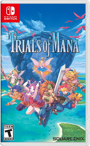Front Cover for Trials of Mana (Nintendo Switch) (download release): 2nd version