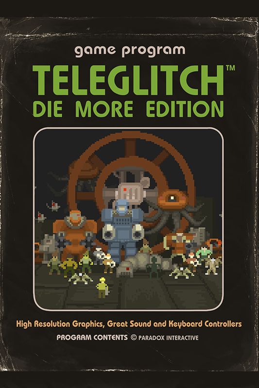 Front Cover for Teleglitch: Die More Edition (Linux and Macintosh and Windows) (Steam release): Steam Client cover
