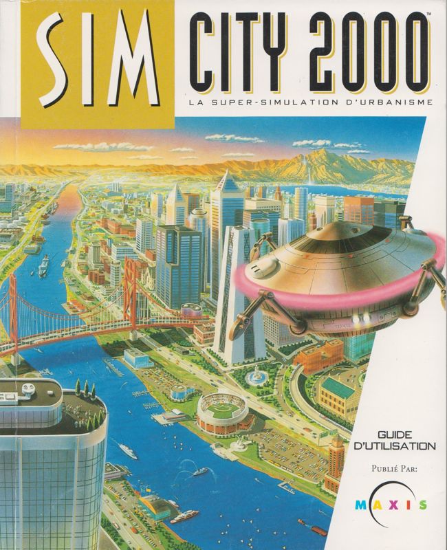 Manual for SimCity 2000: CD Collection (DOS) (Includes a special offer: a chance to win a professional NEC printer): User Guide - Front (142-page)