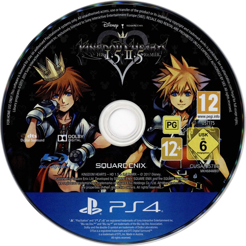Media for Kingdom Hearts HD I.5 + II.5 ReMIX (PlayStation 4)