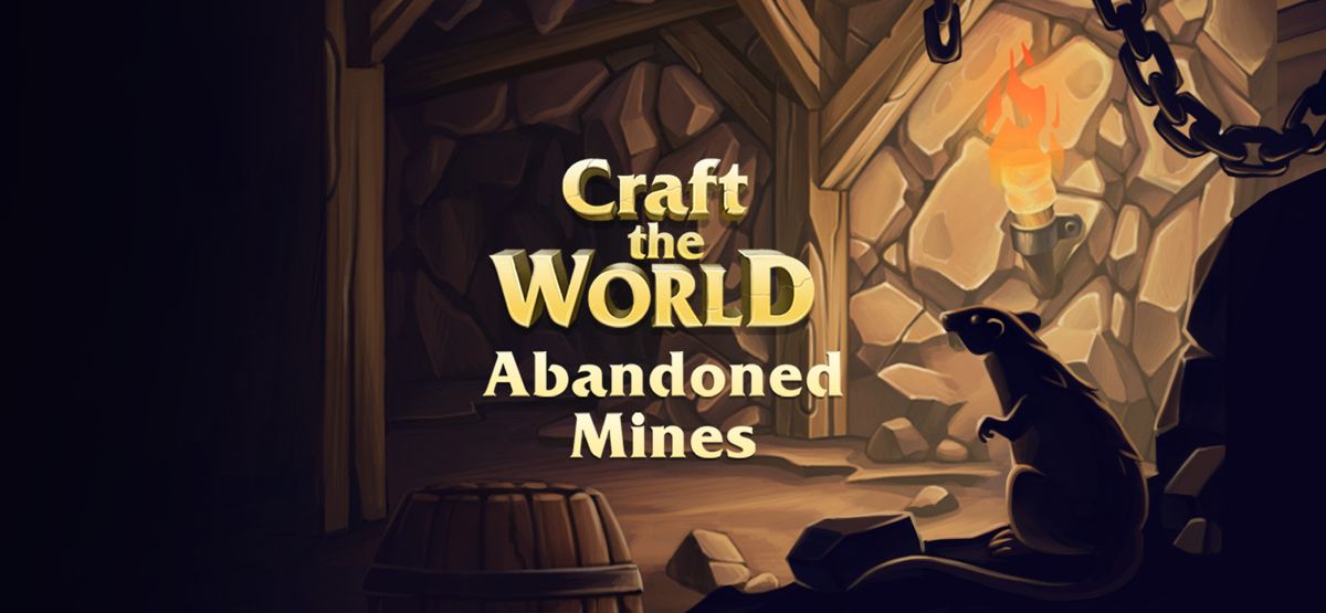 Front Cover for Craft the World: Abandoned Mines (Windows) (GOG.com release)