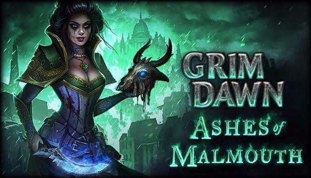 Front Cover for Grim Dawn: Ashes of Malmouth (Windows) (Humble Store release)