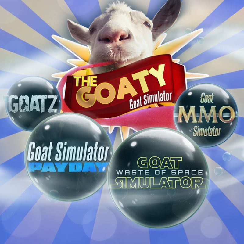 Front Cover for Goat Simulator: The GoatY (PlayStation 4) (download release)