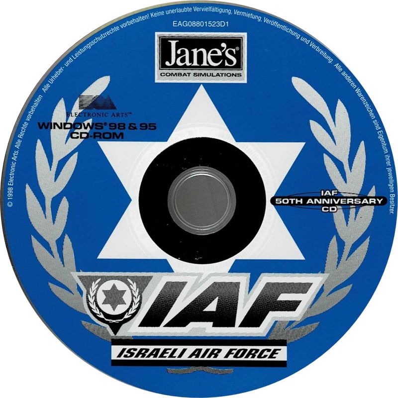 Extras for Jane's Combat Simulations: IAF - Israeli Air Force (Windows) (EA Classics release): IAF 50th Anniversary CD