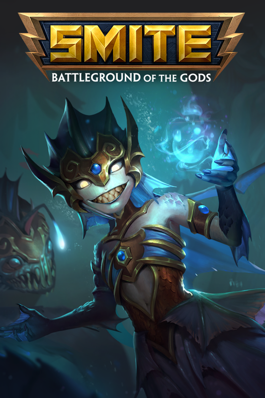 Front Cover for Smite: Battleground of the Gods (Xbox One) (download release): Darkness Falls (2019) Battle Pass release cover