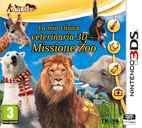 Front Cover for My Zoo Vet Practice 3D (Nintendo 3DS) (download release)