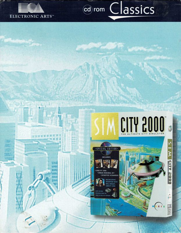 Front Cover for SimCity 2000: CD Collection (Macintosh and Windows) (EA Classics release)