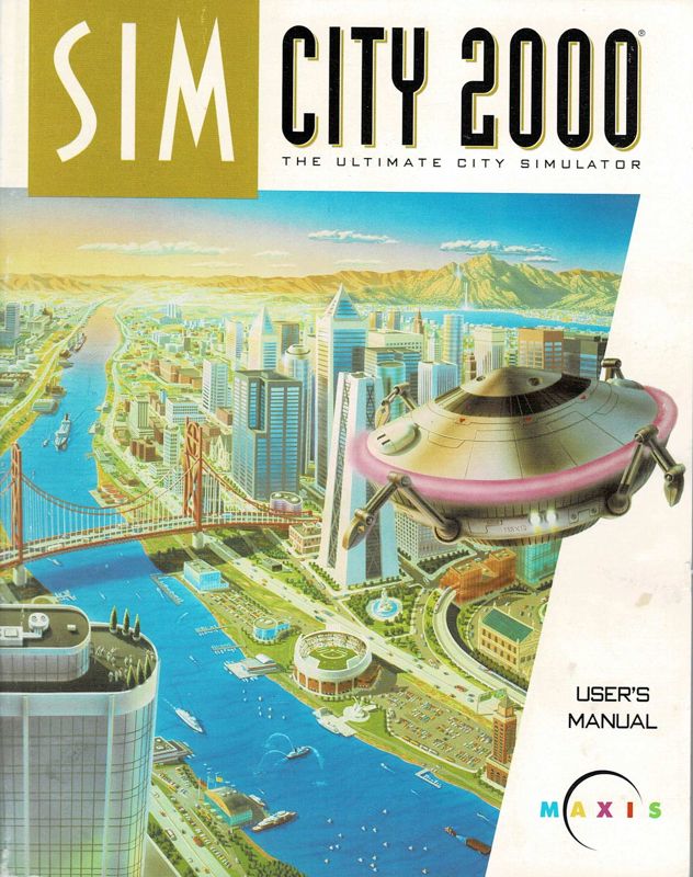 Manual for SimCity 2000: CD Collection (Macintosh and Windows) (EA Classics release): Front
