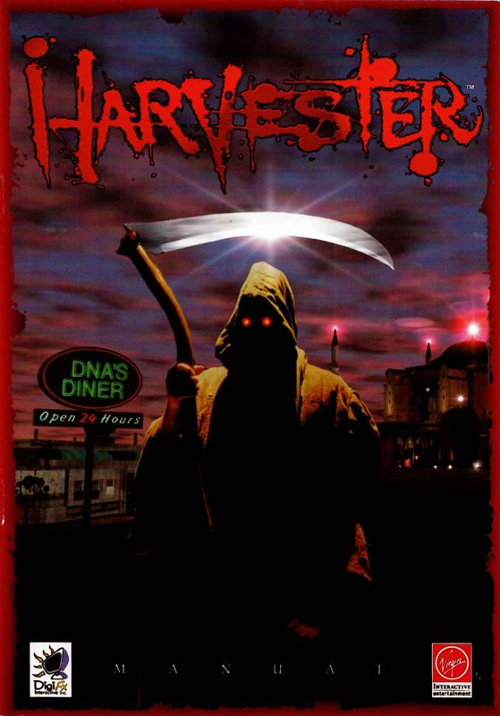 Manual for Harvester (DOS): Front