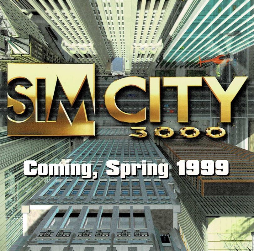 Other for SimCity 2000: CD Collection (Macintosh and Windows) (EA Classics release): Jewel Case - Left Inlay