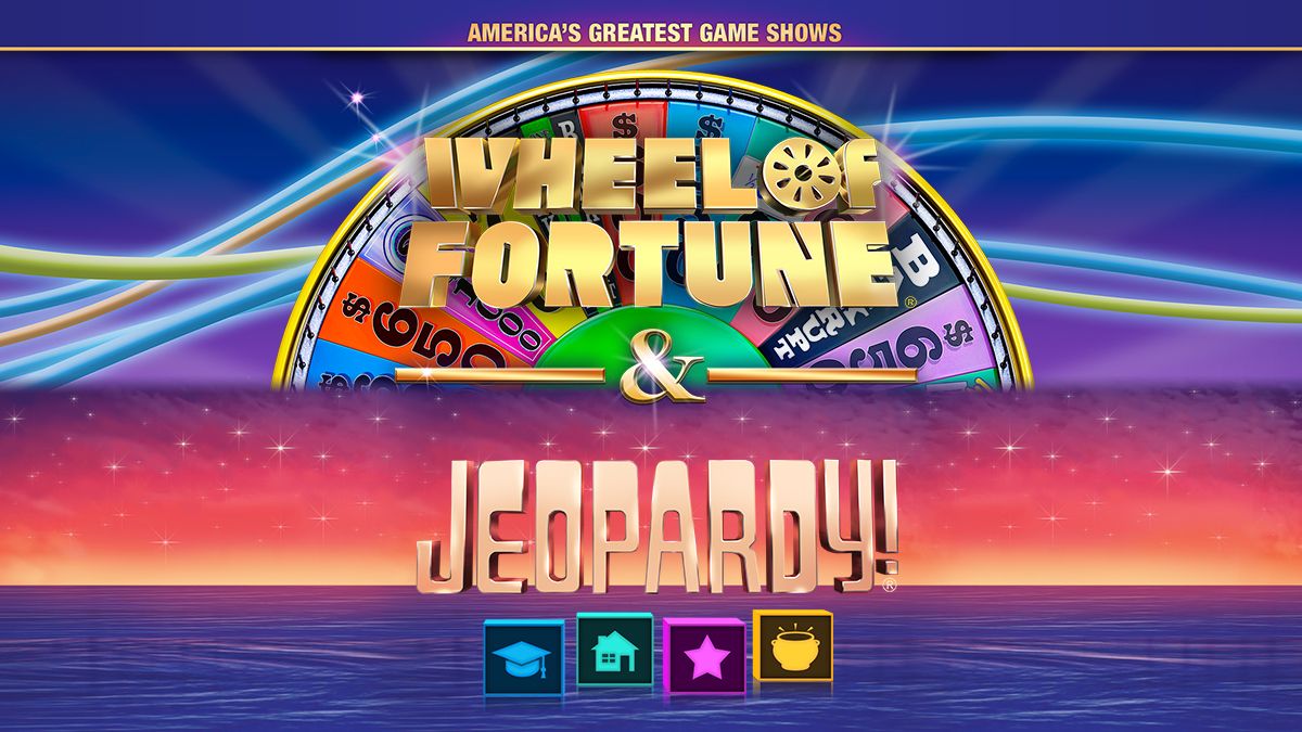 Front Cover for America's Greatest Game Shows: Wheel of Fortune & Jeopardy! (Nintendo Switch) (download release): 2nd version