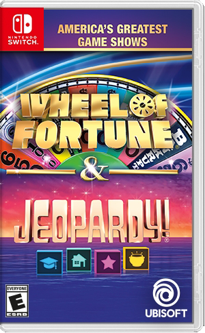 Front Cover for America's Greatest Game Shows: Wheel of Fortune & Jeopardy! (Nintendo Switch) (download release): 1st version