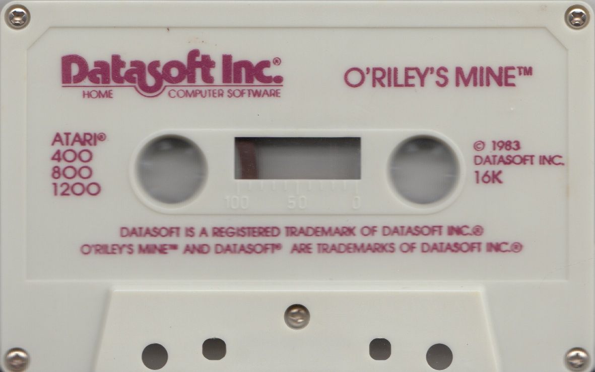 Media for O'Riley's Mine (Atari 8-bit)