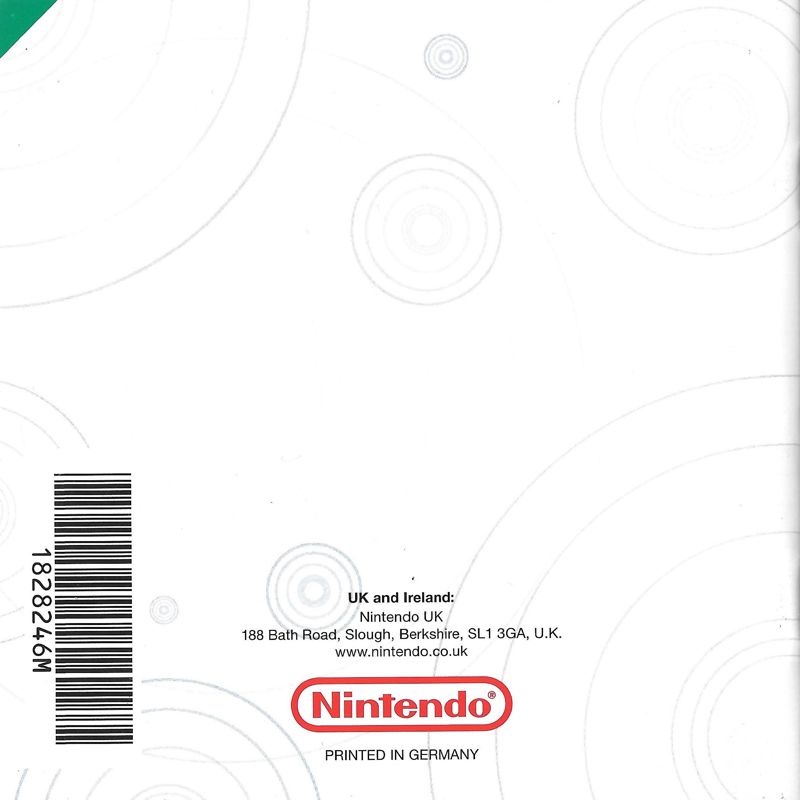 Manual for Planet Puzzle League (Nintendo DS): Back