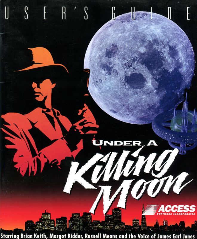 Manual for Under a Killing Moon (DOS): Front