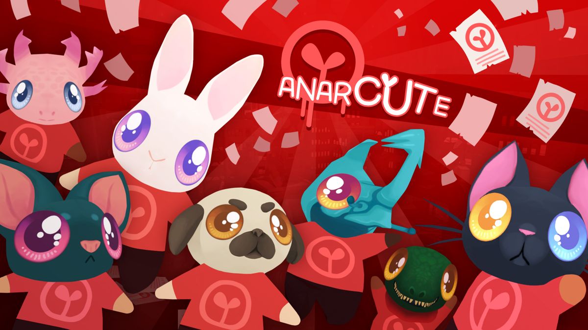 Front Cover for Anarcute (Nintendo Switch) (download release): 2nd version
