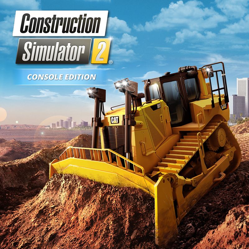 Front Cover for Construction Simulator 2 (Nintendo Switch) (download release)