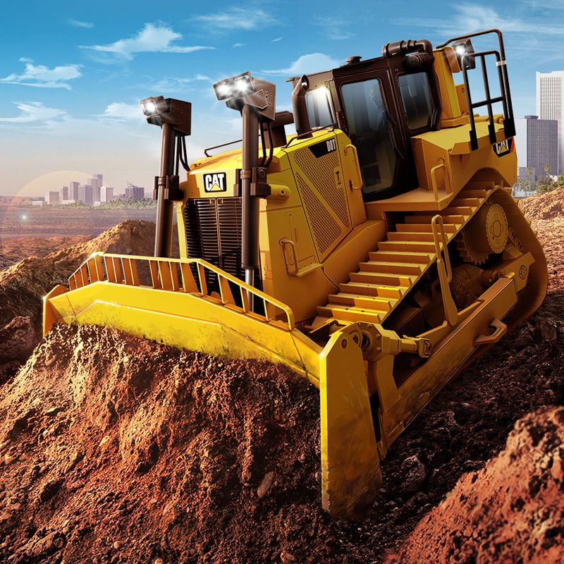 Front Cover for Construction Simulator 2 (Nintendo Switch) (download release)