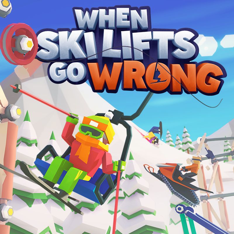 Front Cover for When Ski Lifts Go Wrong (Nintendo Switch) (download release)