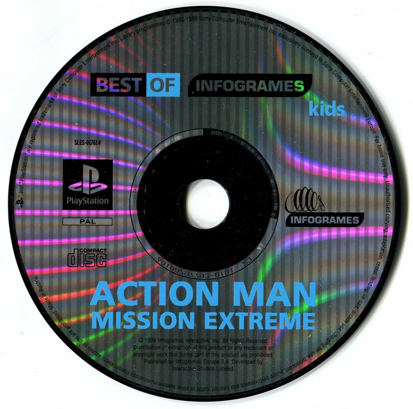 Media for Action Man: Operation Extreme (PlayStation) (Best of Infogrames release)