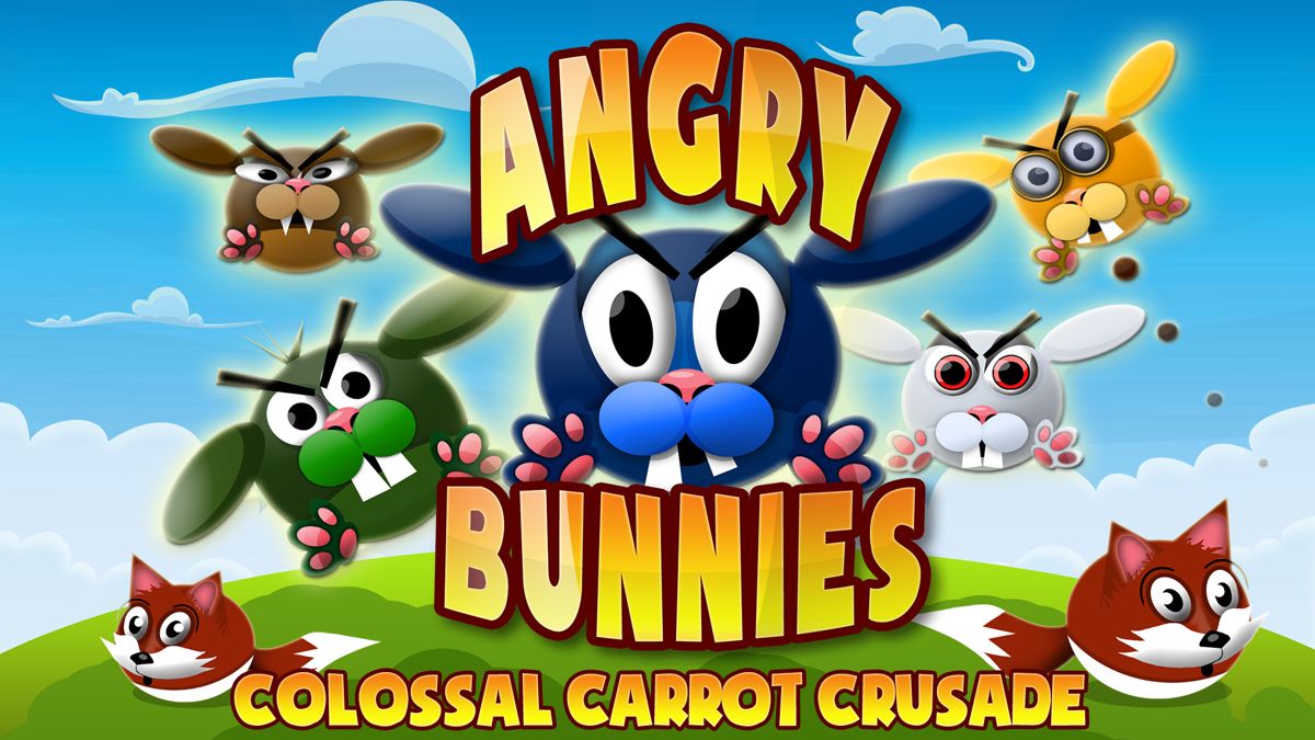 Front Cover for Angry Bunnies: Colossal Carrot Crusade (Nintendo Switch) (download release): 2nd version