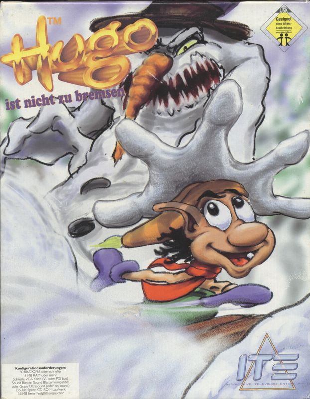 Front Cover for Hugo (DOS)