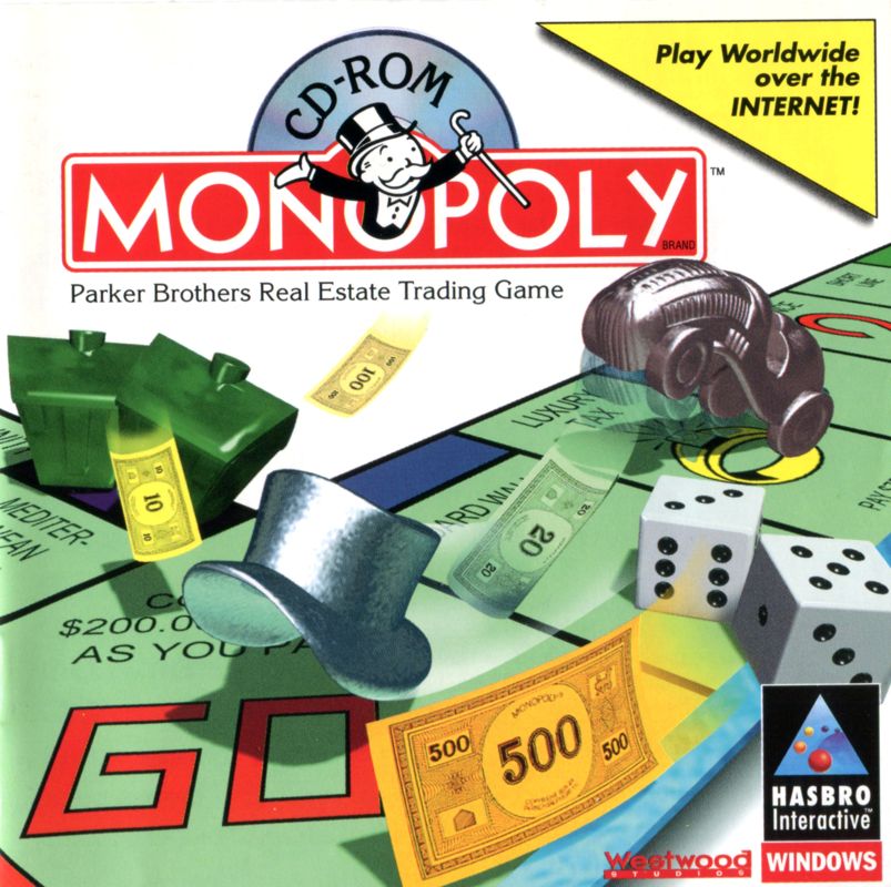 Other for Monopoly (Windows and Windows 3.x): Jewel Case / Manual - Front