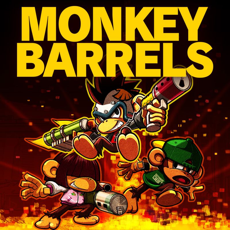 Front Cover for Monkey Barrels (Nintendo Switch) (download release)