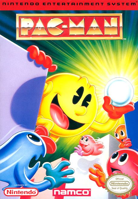 Front Cover for Pac-Man (Nintendo 3DS and Wii U) (download release (NES version))