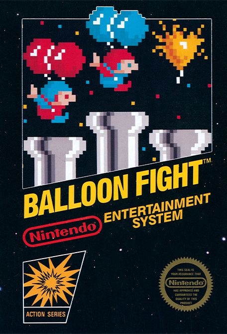 Front Cover for Balloon Fight (Nintendo 3DS and Wii U) (download release (NES version))