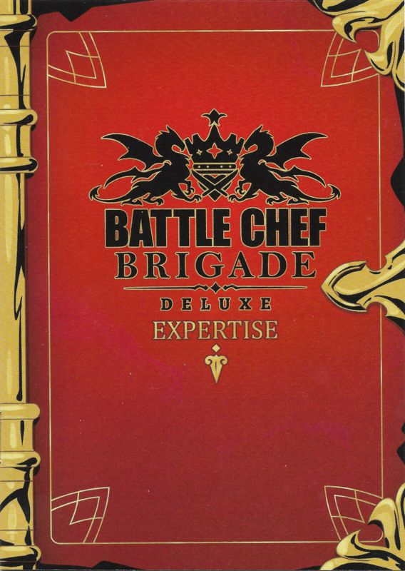 Manual for Battle Chef Brigade (PlayStation 4) (Limited Run release): Front