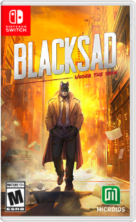 Front Cover for Blacksad: Under the Skin (Nintendo Switch) (download release): 1st version