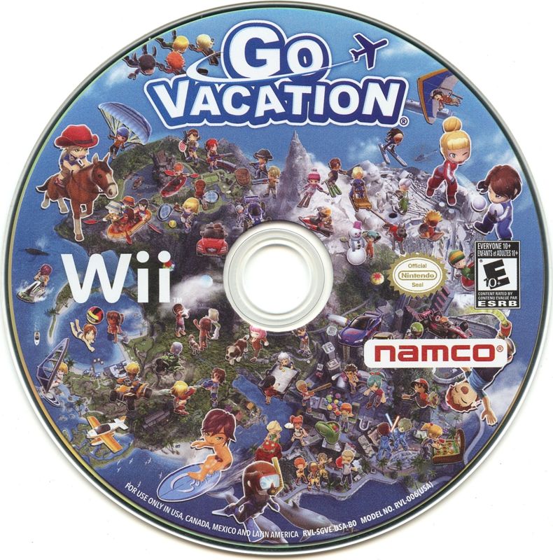 Media for Go Vacation (Wii)