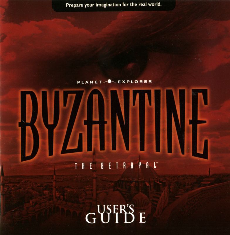Manual for Byzantine: The Betrayal (Windows): Front