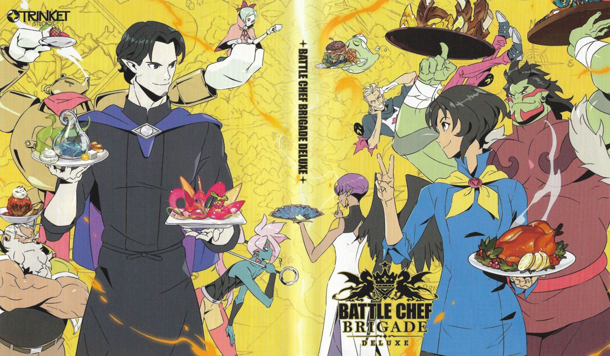 Inside Cover for Battle Chef Brigade (PlayStation 4) (Limited Run release): Full