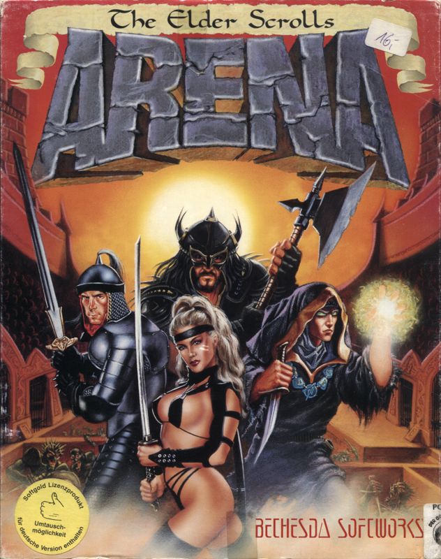 Front Cover for The Elder Scrolls: Arena (DOS)