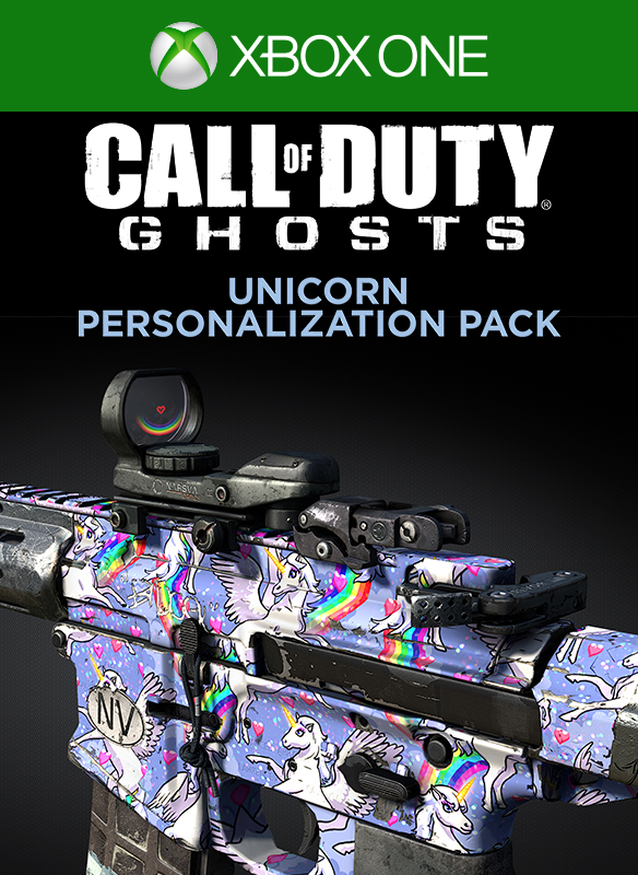 Front Cover for Call of Duty: Ghosts - Unicorn Personalization Pack (Xbox One) (Download release)