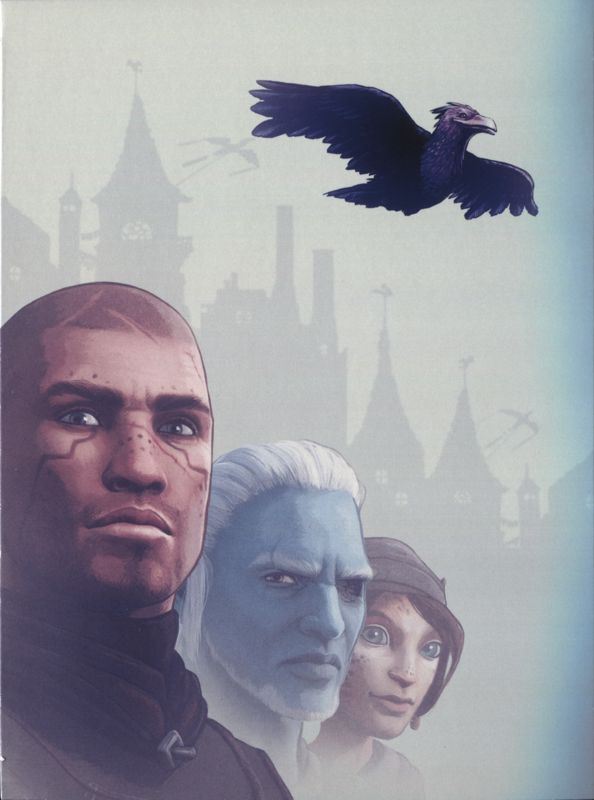 Inside Cover for Dreamfall Chapters (Windows) (Kickstarter digipak release): Left