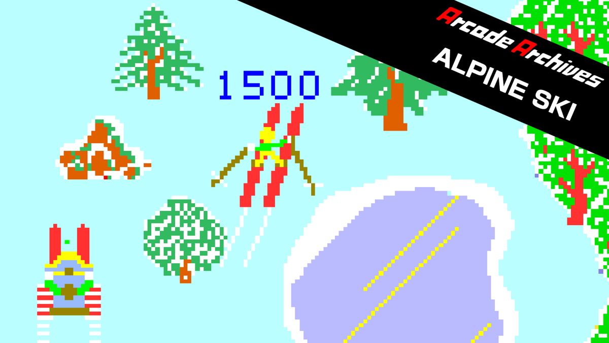 Front Cover for Alpine Ski (Nintendo Switch) (download release): 2nd version