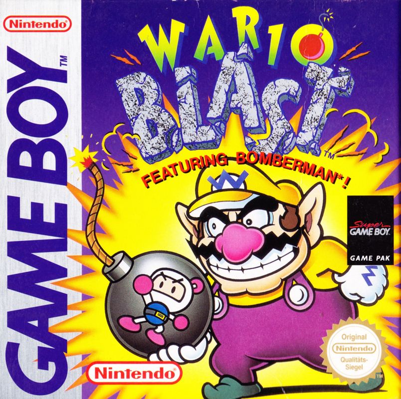 Front Cover for Wario Blast featuring Bomberman! (Game Boy)