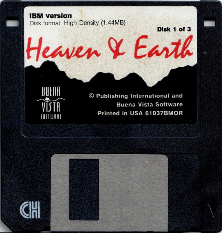 Media for Heaven & Earth (DOS): Disk 1