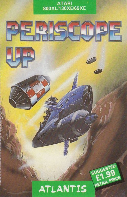 Front Cover for Periscope Up (Atari 8-bit)