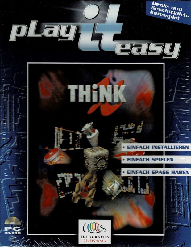 Front Cover for THiNK-X (Windows 3.x) (play it easy release)