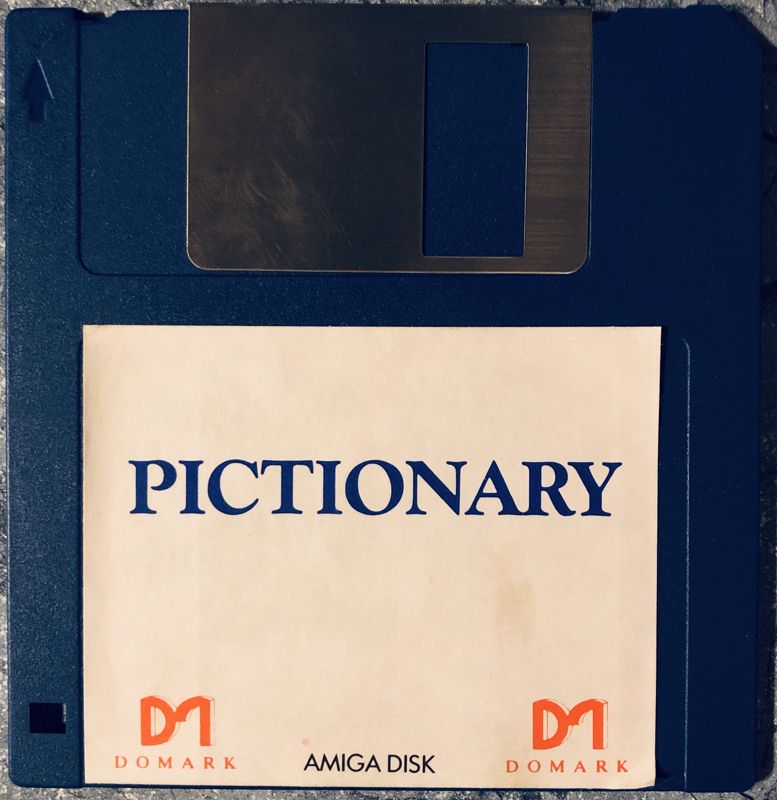 Media for Pictionary: The Game of Quick Draw (Amiga)