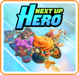 Front Cover for Next Up Hero (Nintendo Switch) (download release): 2nd version