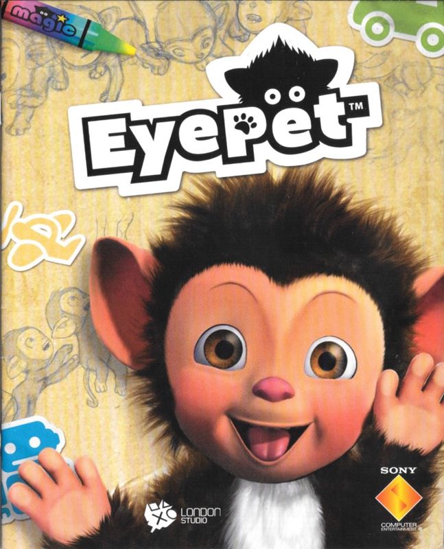 Manual for EyePet (PlayStation 3): Front