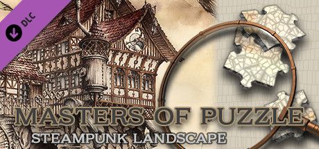 Front Cover for Masters of Puzzle: Steampunk Landscape (Windows) (Steam release)