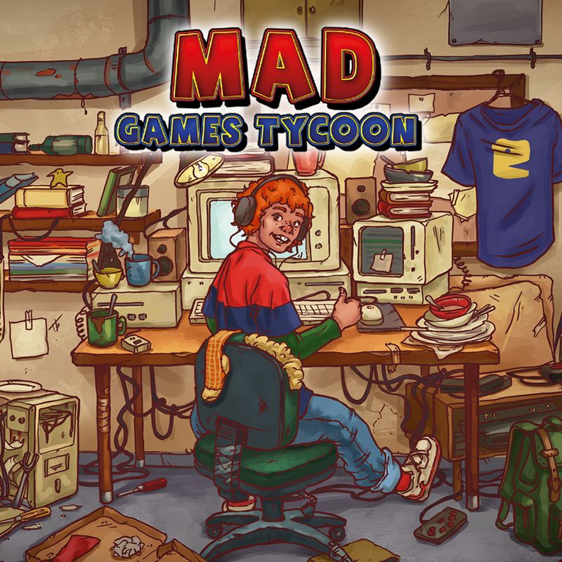 Front Cover for Mad Games Tycoon (Nintendo Switch) (download release)